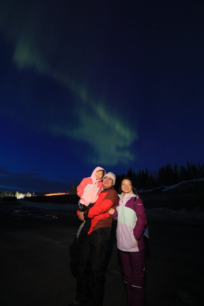 Flora Liu at Yellow Knife